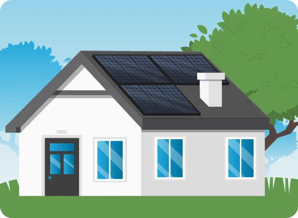 Eine Photovoltaikanlage lohnt sich nur für dich, wenn deine Dachfläche Platz für genügend Solarmodule bietet.
